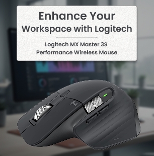 Logitech MX Master 3S Performance Wireless Mouse
