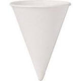 4 1/2 oz ROLLED RIM PAPER WATER CUP 200/SLV